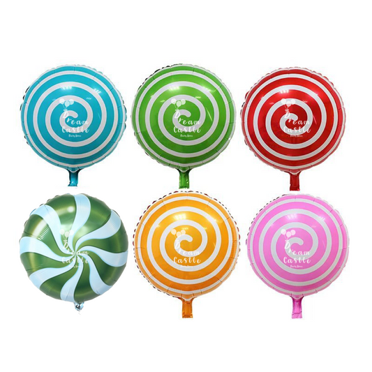 18" Circle Candy/Sweet Foil Balloon