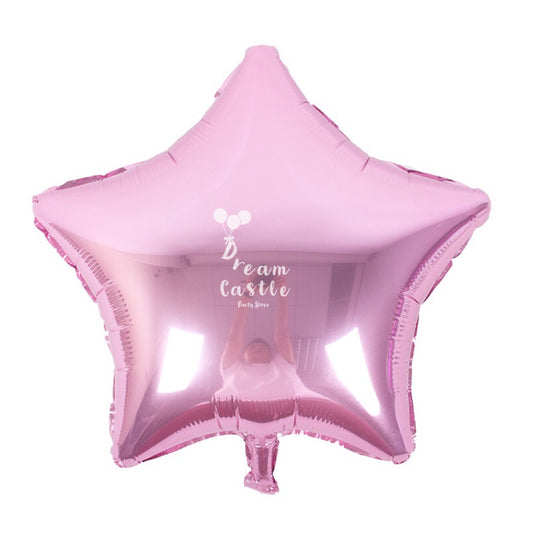 18" Pink Star Foil Balloon