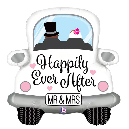 31" Happily Ever After Wedding Foil Balloon