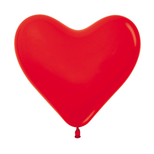 Fashion Red Heart Latex Balloon