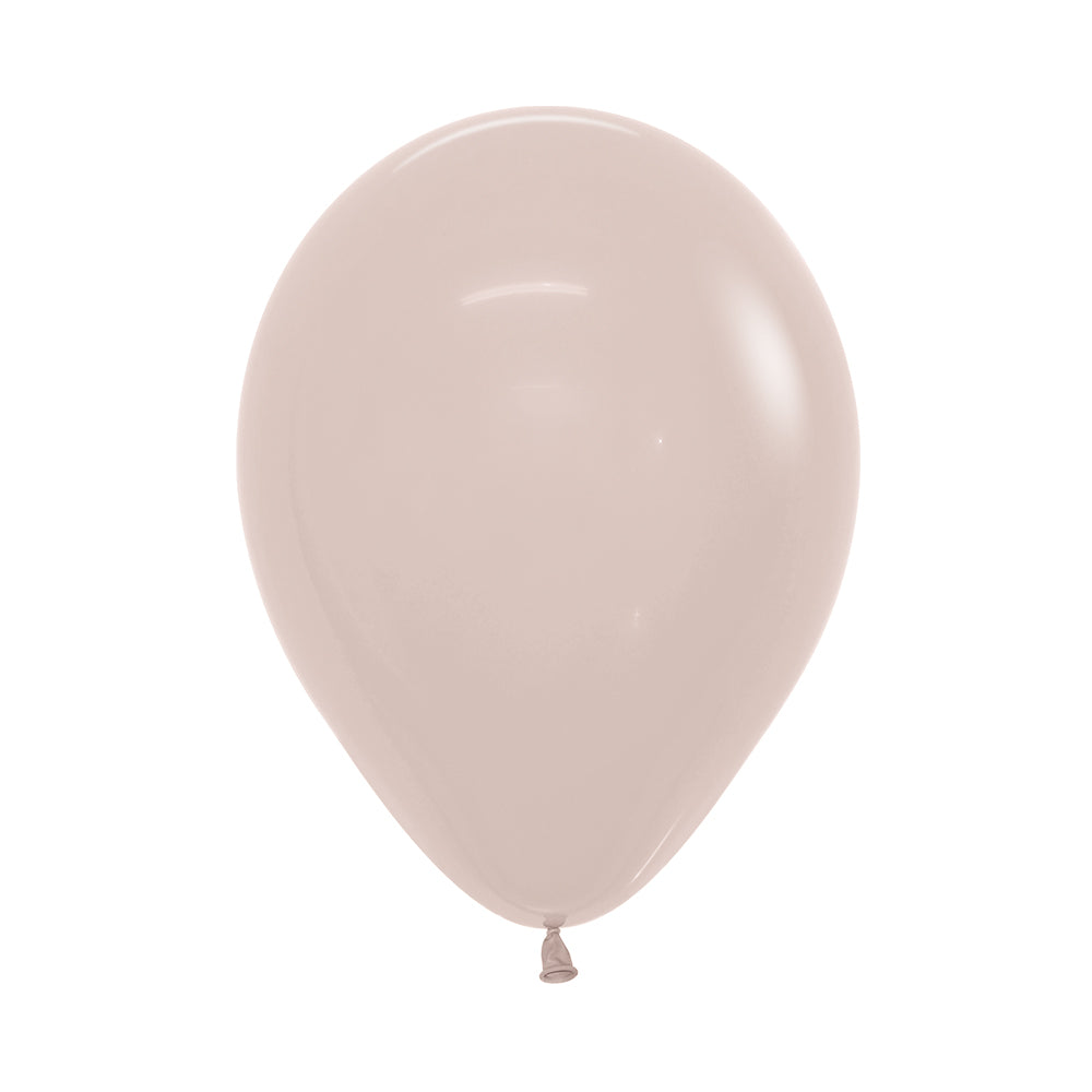 Fashion White Sand Round Latex Balloon