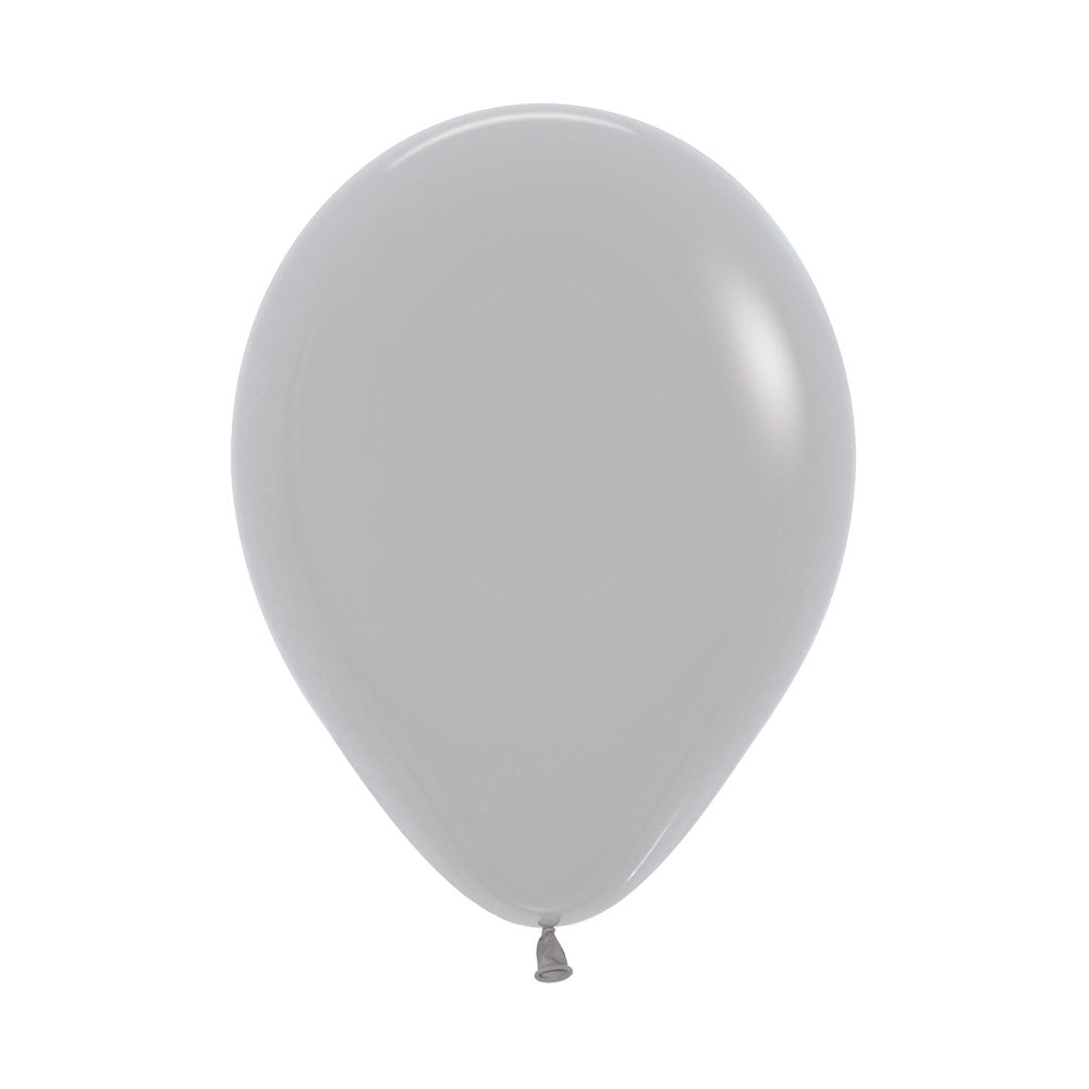 Fashion Grey Round Latex Balloon