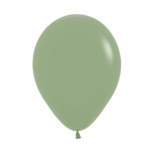 Fashion Eucalyptus Round Latex Balloon