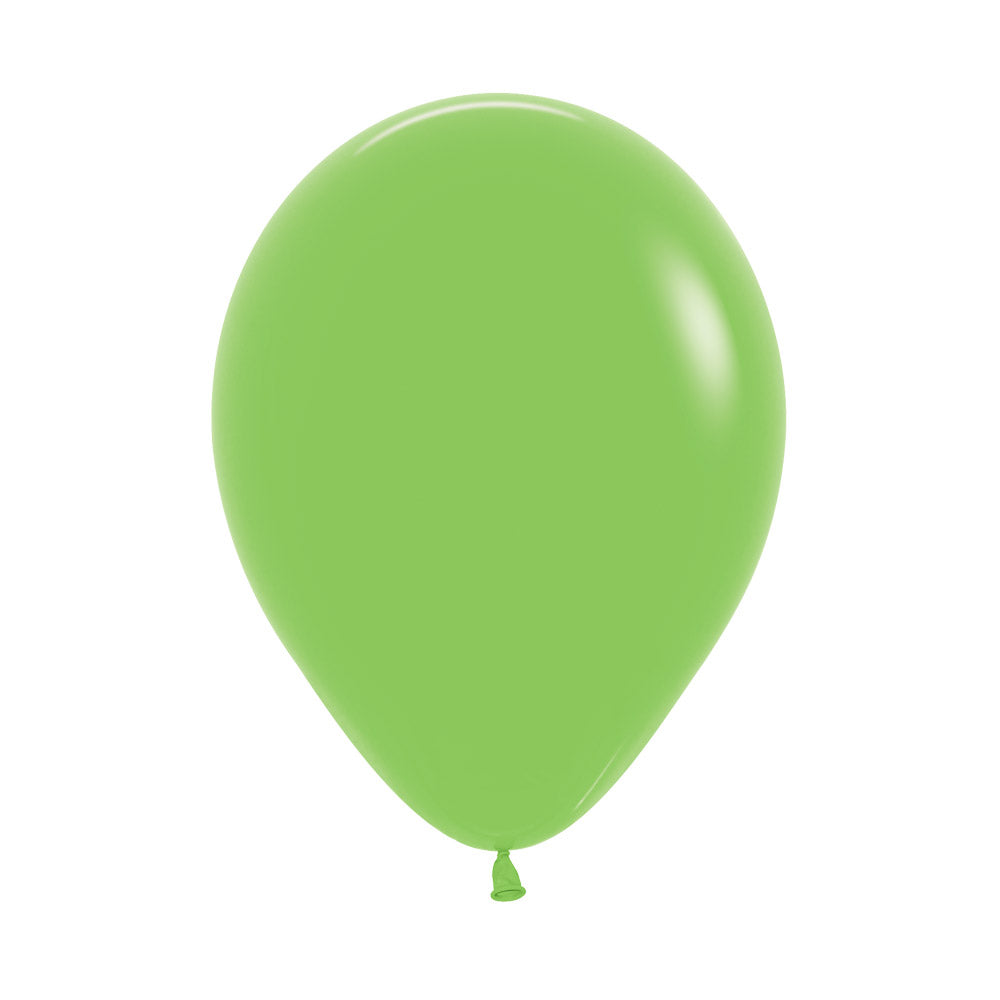 Fashion Lime Green Round Latex Balloon
