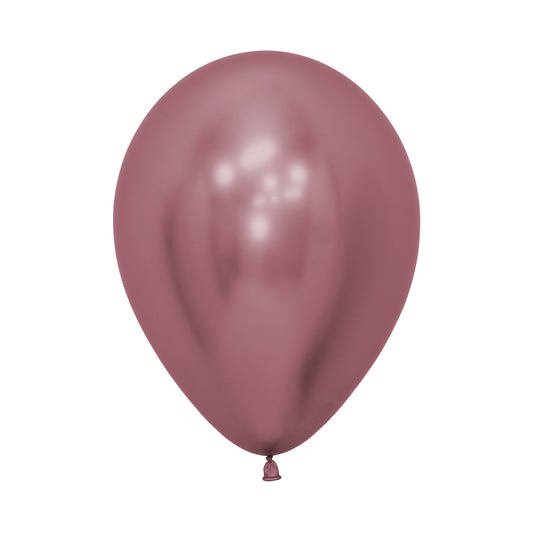 Reflex Pink Round Latex Balloon
