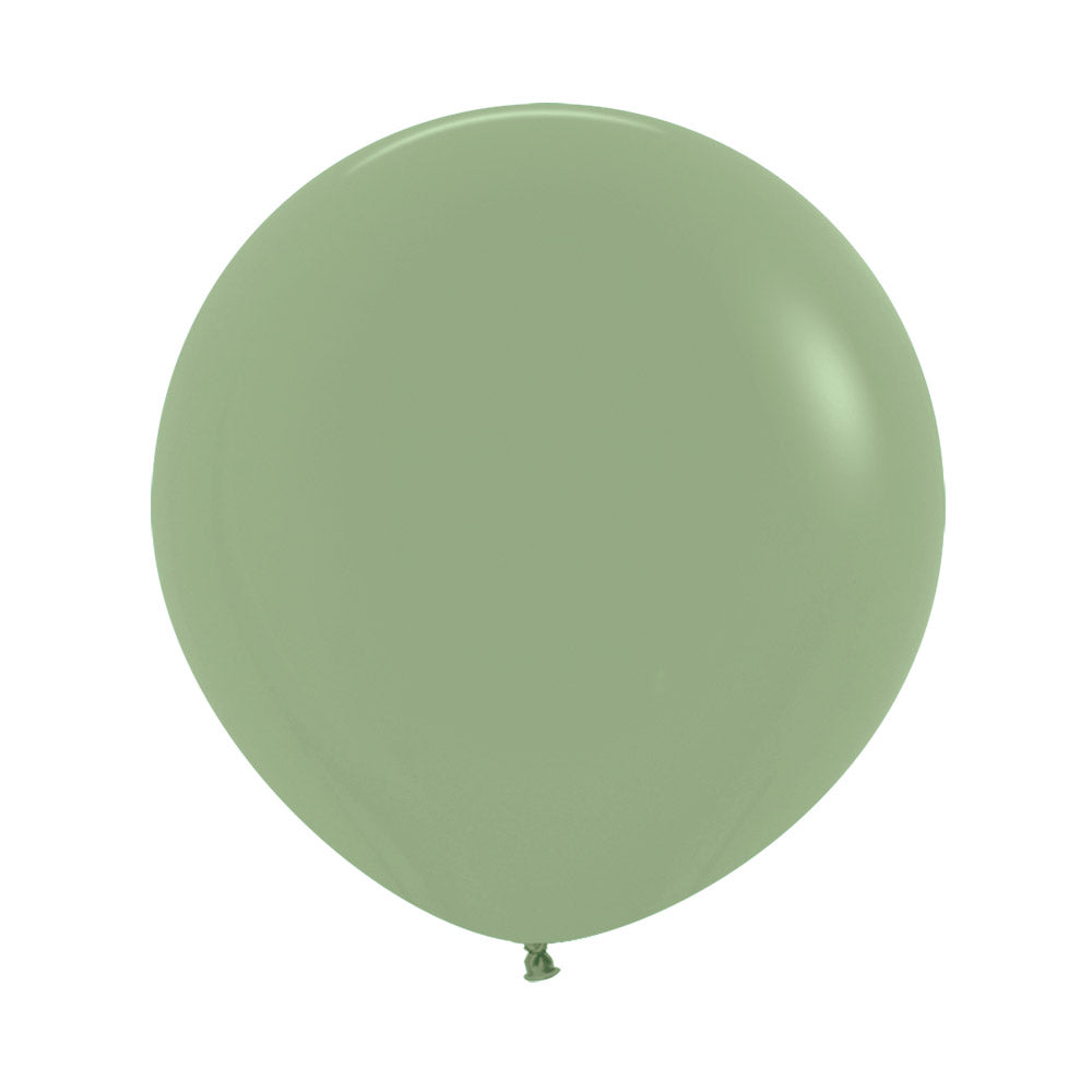 Fashion Eucalyptus Round Latex Balloon