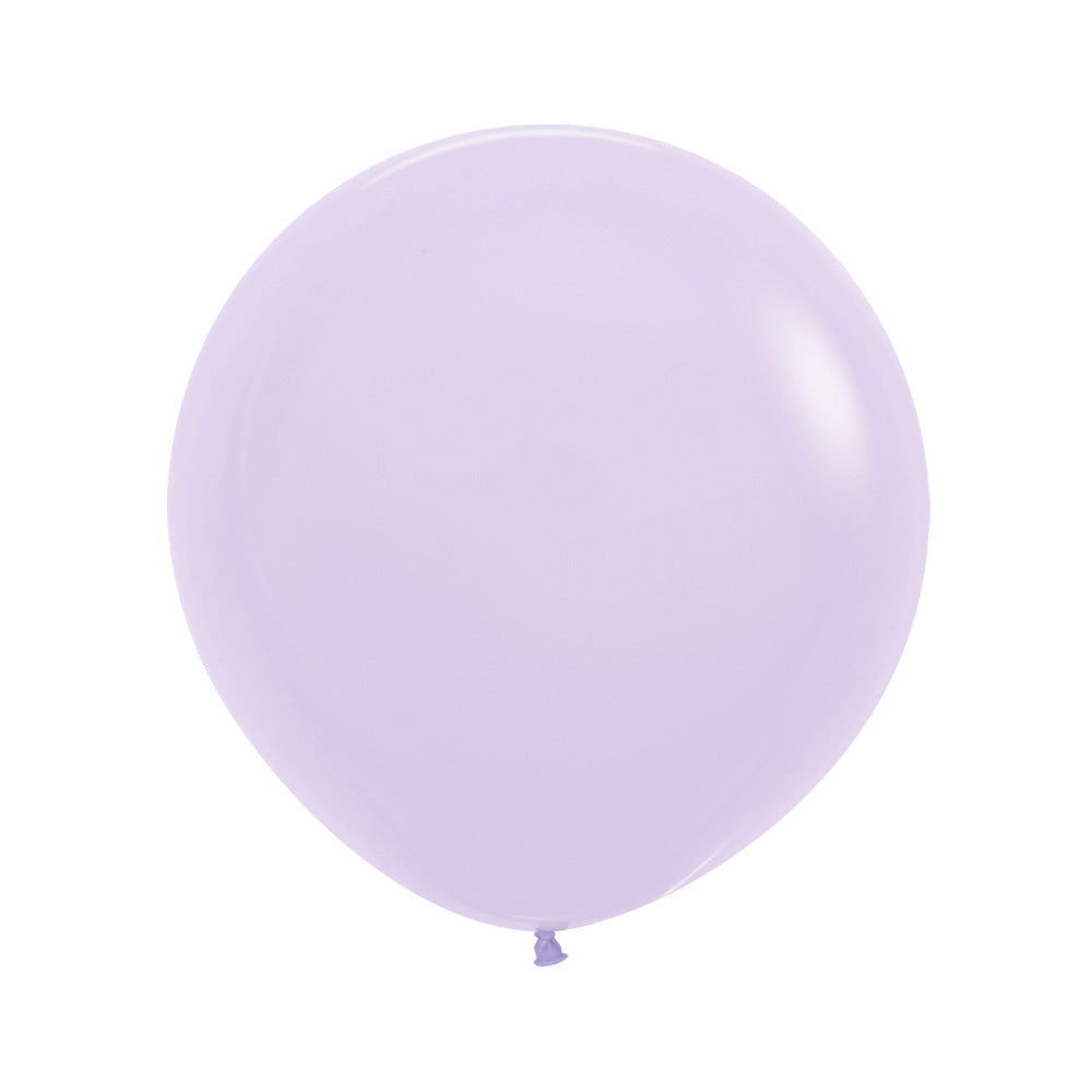 Pastel Matte Lilac Round Latex Balloon