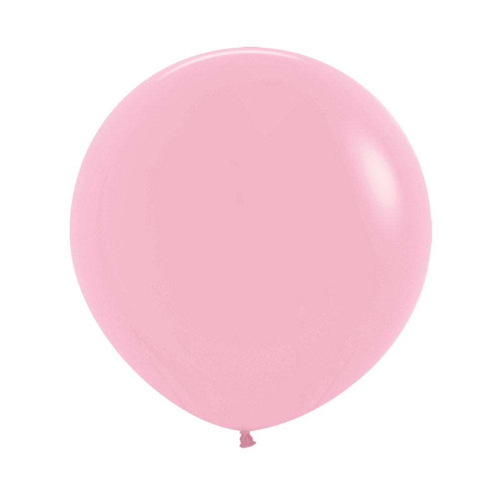 Fashion Pink Round Latex Balloon