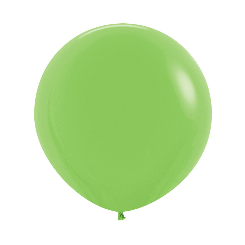 Fashion Lime Green Round Latex Balloon