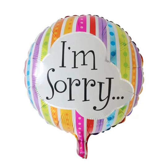18” I’m Sorry Foil Balloon